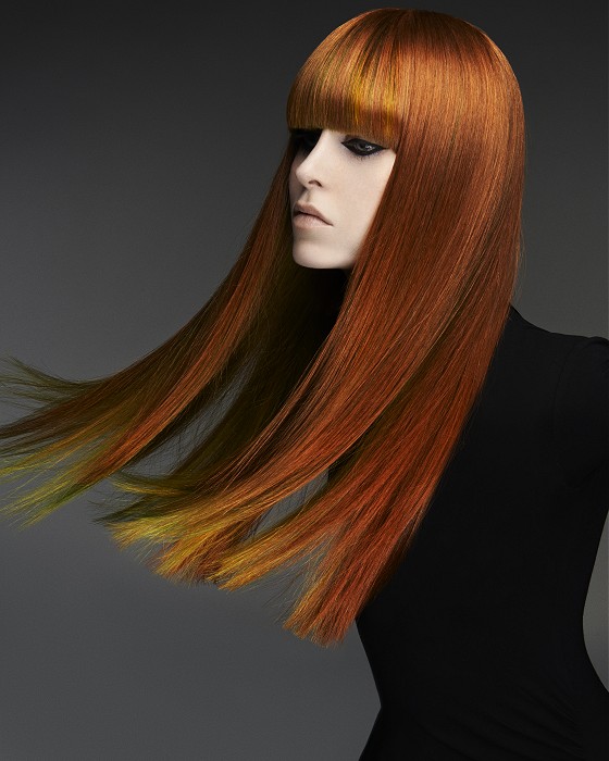 Ken Picton Long Red Hairstyles